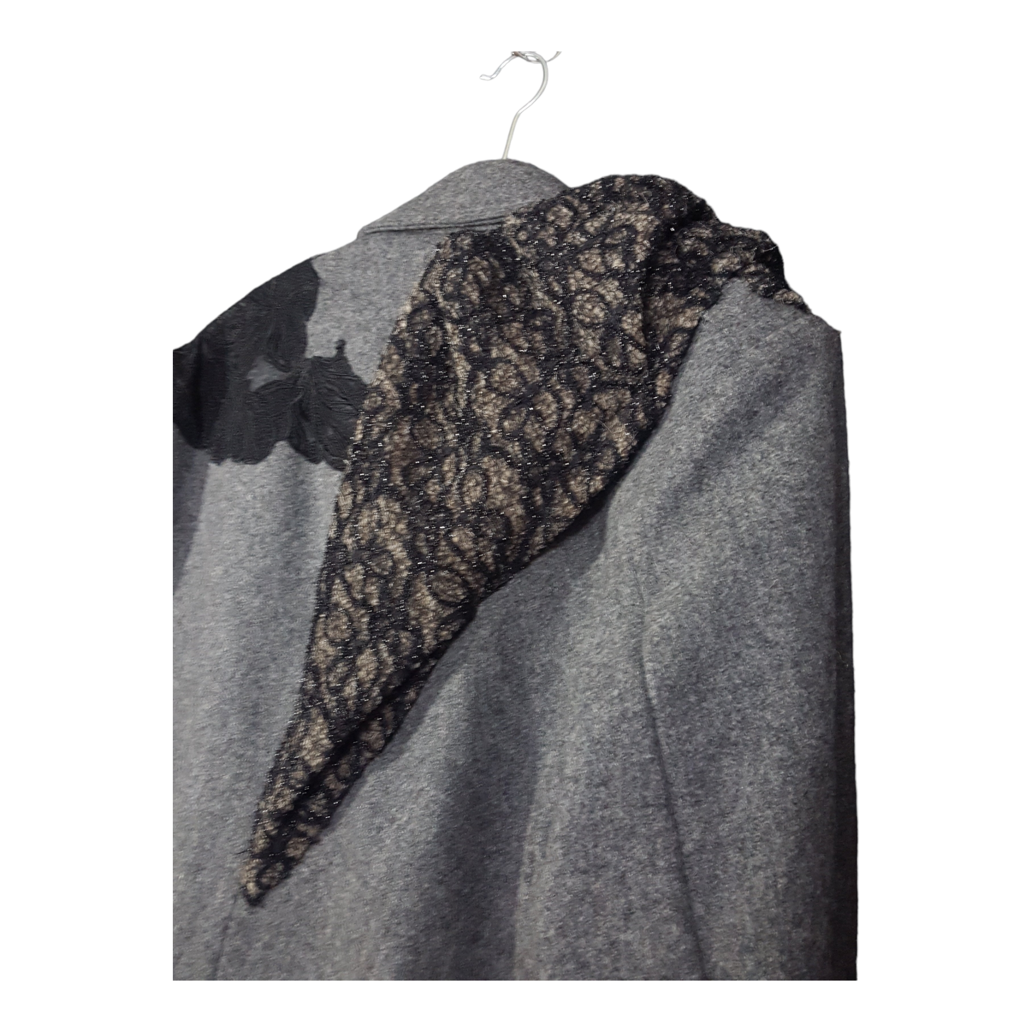 ジャケット・アウター At Last & Co Wool Coat 40 RRP $259 ZARA 100% WOOL COAT ZW COLLECTION GRAY, US SIZE M-L
