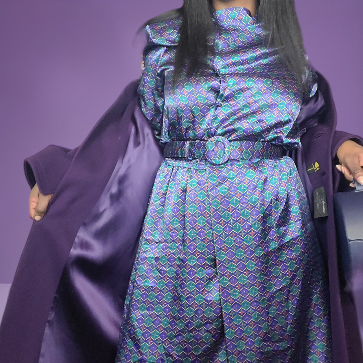 1960s Hudsons Detroit Sycamore Wool Coat size M