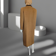 Load image into Gallery viewer, 1960s Vintage Valentino Boutique Camel Hair Coat Size Large