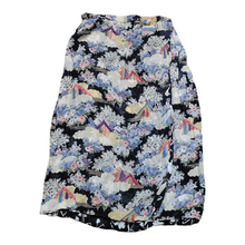 Load image into Gallery viewer, Vintage Reversible Floral Faux Wrap Maxi Skirt Size XL