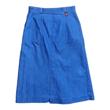 Load image into Gallery viewer, 70s Vintage Denim Skirt
