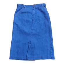 Load image into Gallery viewer, 70s Vintage Denim Skirt
