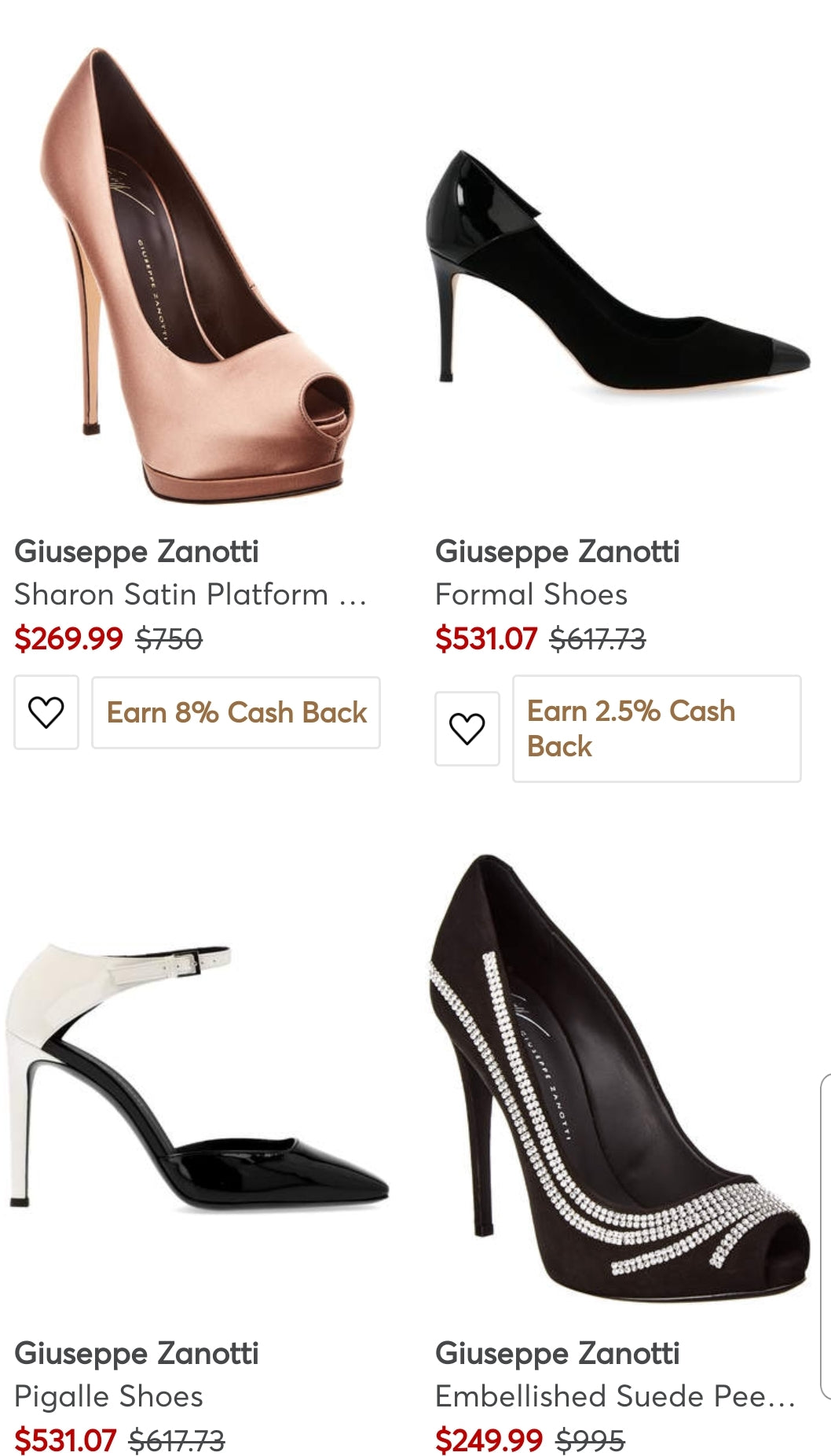 Giuseppe Zanotti Design Giuseppe Zanotti Design