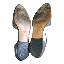 Load image into Gallery viewer, Giorgio Armani Silk Pointy Toe D&#39; Orsay  Flats
