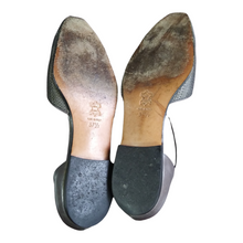Load image into Gallery viewer, Giorgio Armani Silk Pointy Toe D&#39; Orsay  Flats