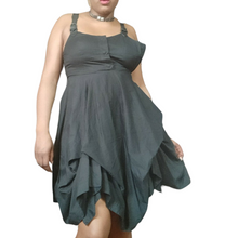 Load image into Gallery viewer, All Saints Spitafields &quot;Pretty Little Liars&quot; Suspender Dress, Black Size 10
