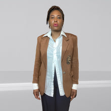 Load image into Gallery viewer, S.L Boutique ❌ Ralph Lauren Silk Boyfriend Blazer Size S
