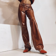 Load image into Gallery viewer, Santacroce Firenze Leather Trousers Size 44