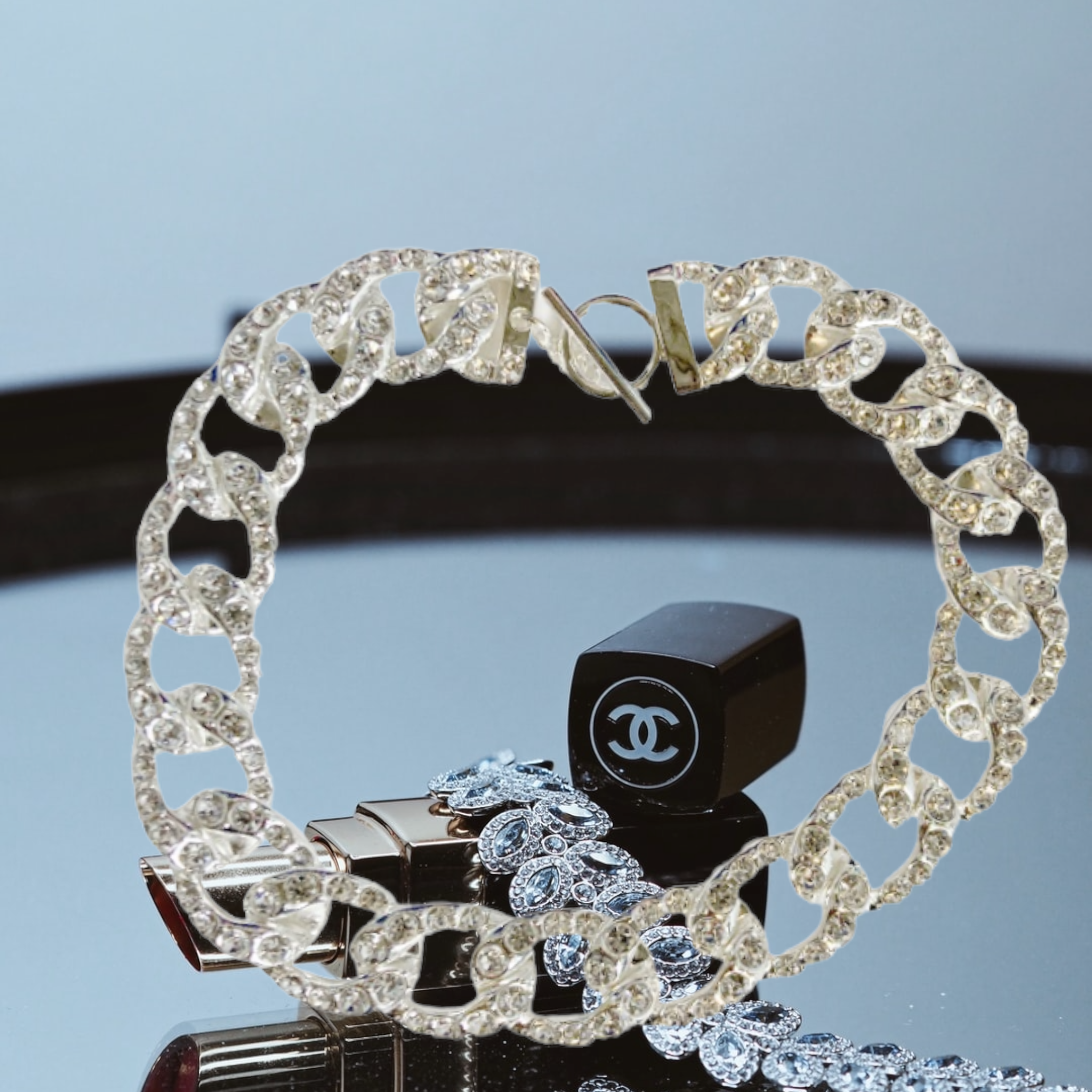 Image Gang Cassie Silver Chunky Link Chain