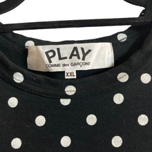Load image into Gallery viewer, Commes des Garçons Play Polka Dot L/S Cotton Tee Size XXL