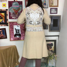 Load image into Gallery viewer, Vintage_Cashmere_Coat_Reimagined_ReFashioned_Secondhand_Womens_Vintage_Clothing_Lucille Golden Vintage
