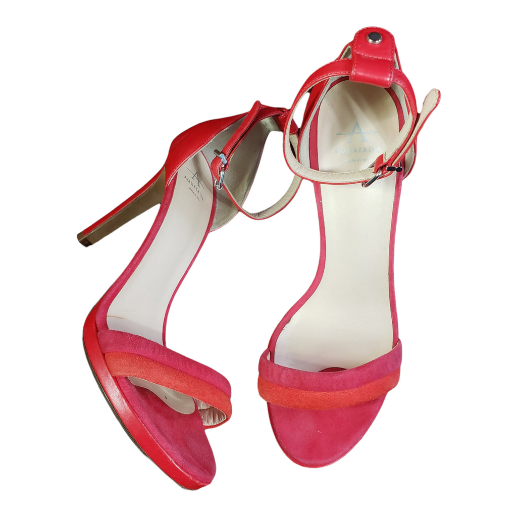 Aquatalia Red Irina Heels Size  8
