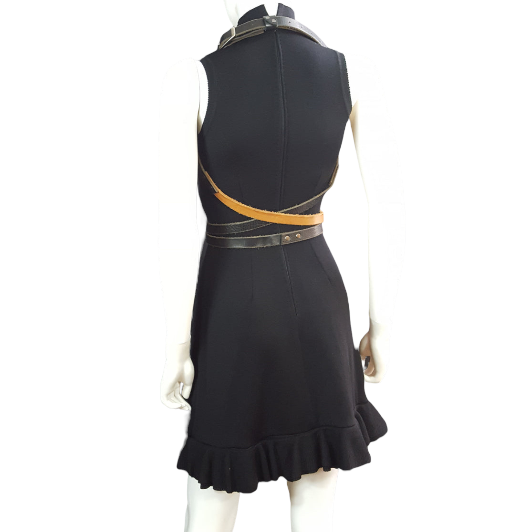 Leather Harness Belt