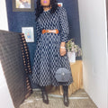 Vintage_Dresses_Womens Vintage Clothing Sites_Navy Blue Dress_Vivianne Marlowe Dress