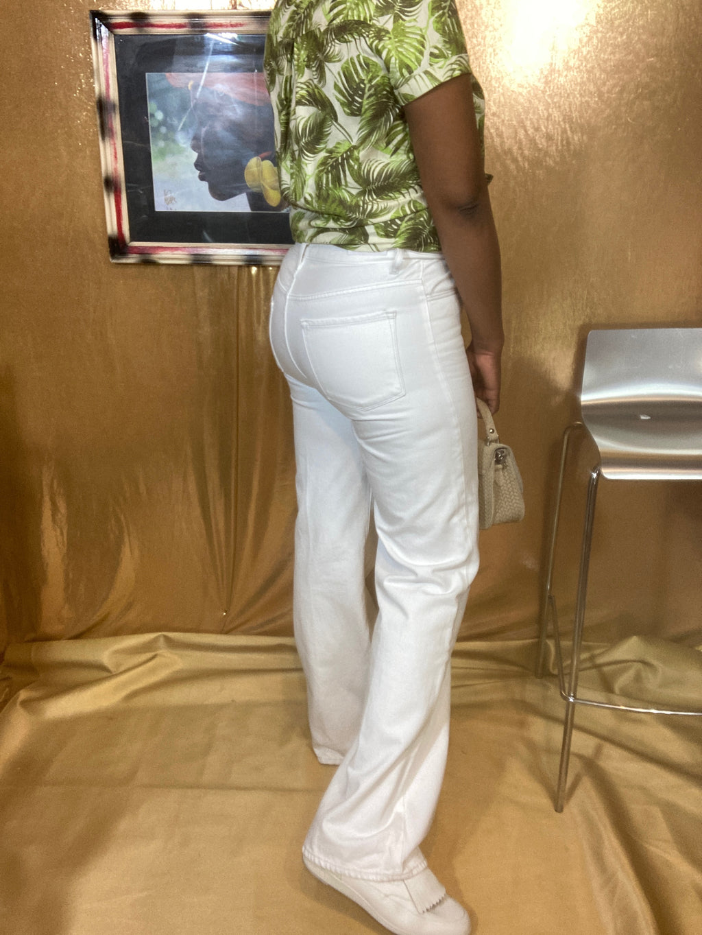 J Brand Joan Super High-Rise Wide Straight Leg Jeans Size 31