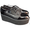 Steve Madden Patent Leather Flatforms Heels size 6