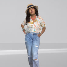Load image into Gallery viewer, Bahamas MFG. Co Print Shirt.Size M

