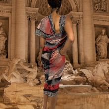 Load image into Gallery viewer, Jean Paul Gaultier Maille Classique Paris Vintage Tatoo Sheer Mesh Print Scarf/Dress
