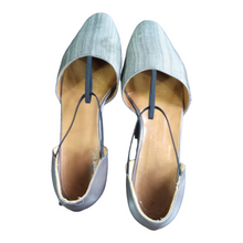 Load image into Gallery viewer, Giorgio Armani Silk Pointy Toe D&#39; Orsay  Flats
