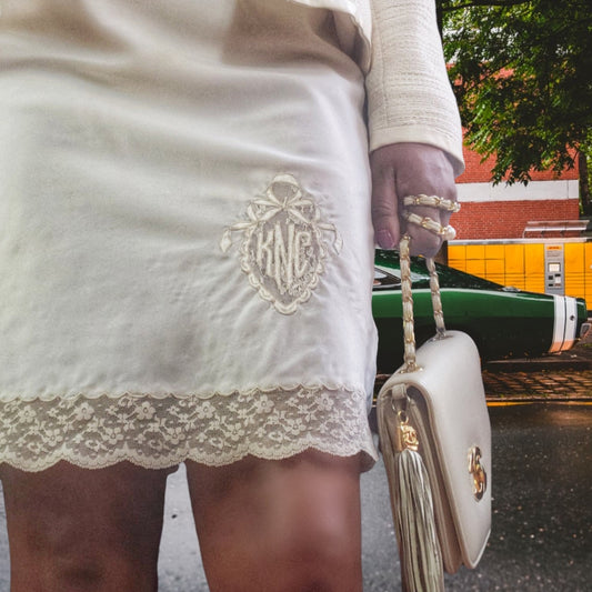 1950s Vintage Skirt Slip size M