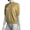 Vintage Reimagined Gold Lurex Knit Sweater