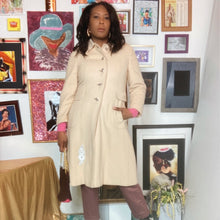Load image into Gallery viewer, B. Siegel Ultima Vintage Chesterfield Cashmere Peacoat Size 12
