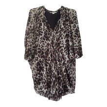 Load image into Gallery viewer, Diane von Furstenberg Cheetah Print Flurette Dress size 2