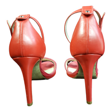Load image into Gallery viewer, Aquatalia Red Irina Heels Size  8