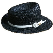 Load image into Gallery viewer, Adolfo II For Saks Fifth Avenue Straw Hat
