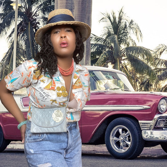 Vintage Panama Straw Hat