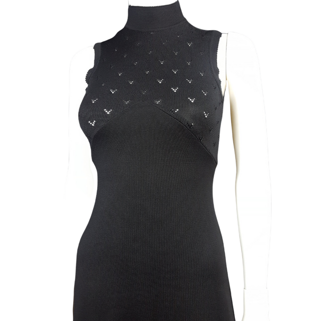 Crissa Linea Italiana Silk Knit Dress size S