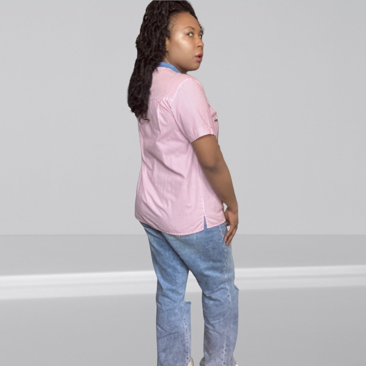 80s The Quaker Factory Shirt sz. M