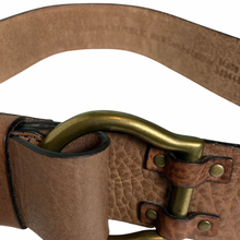 Load image into Gallery viewer, Banana Republic Brown Leather Belt Size M
