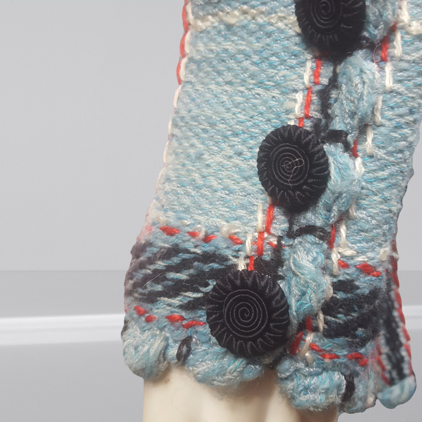 70s Vintage Plaid Blazer Adolfo Blazer Size M