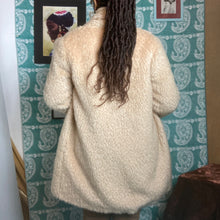 Load image into Gallery viewer, Vintage Wool &amp; Mohair Swing Coat Size 8
