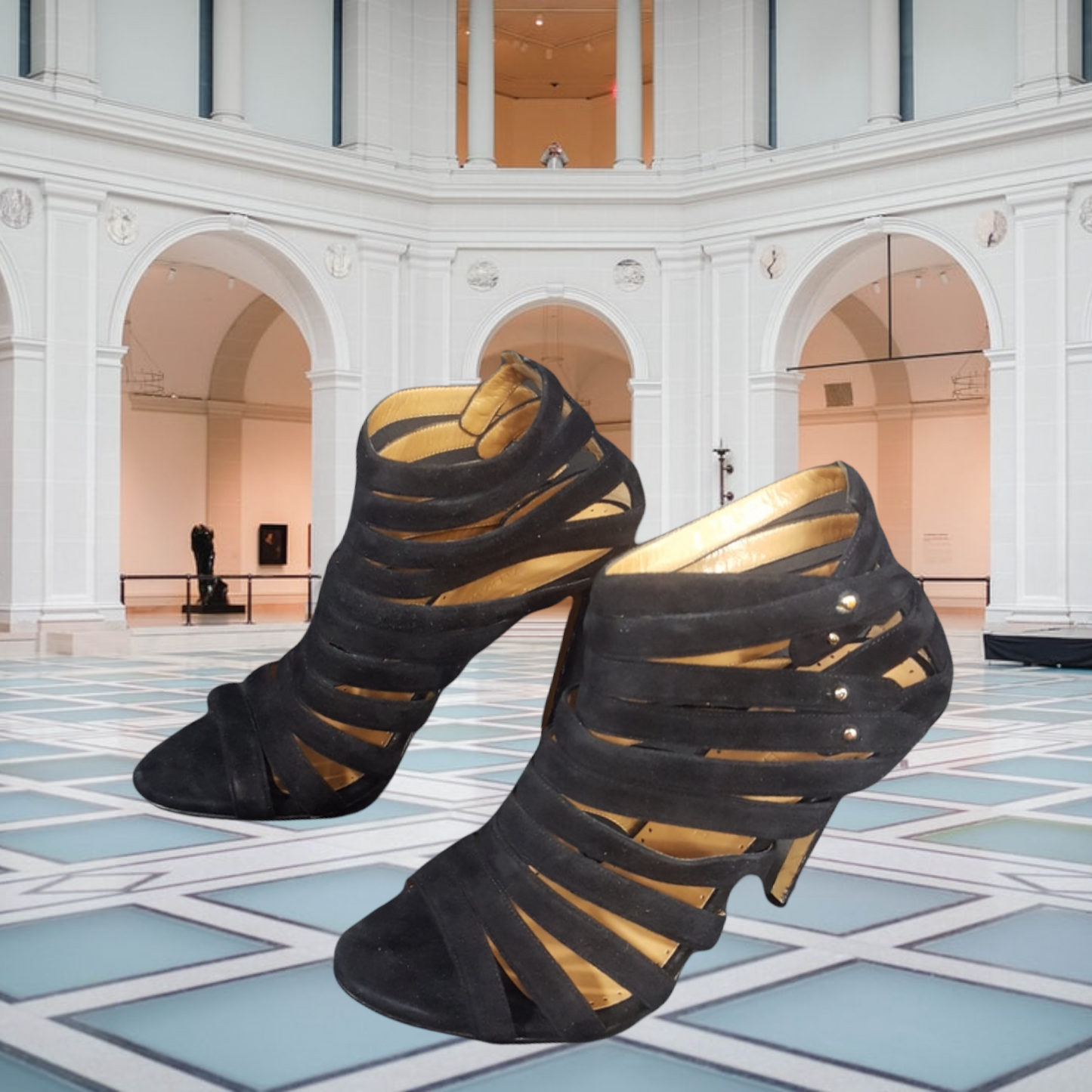 Alexa Wagner Caged Sandals sz. 40/9