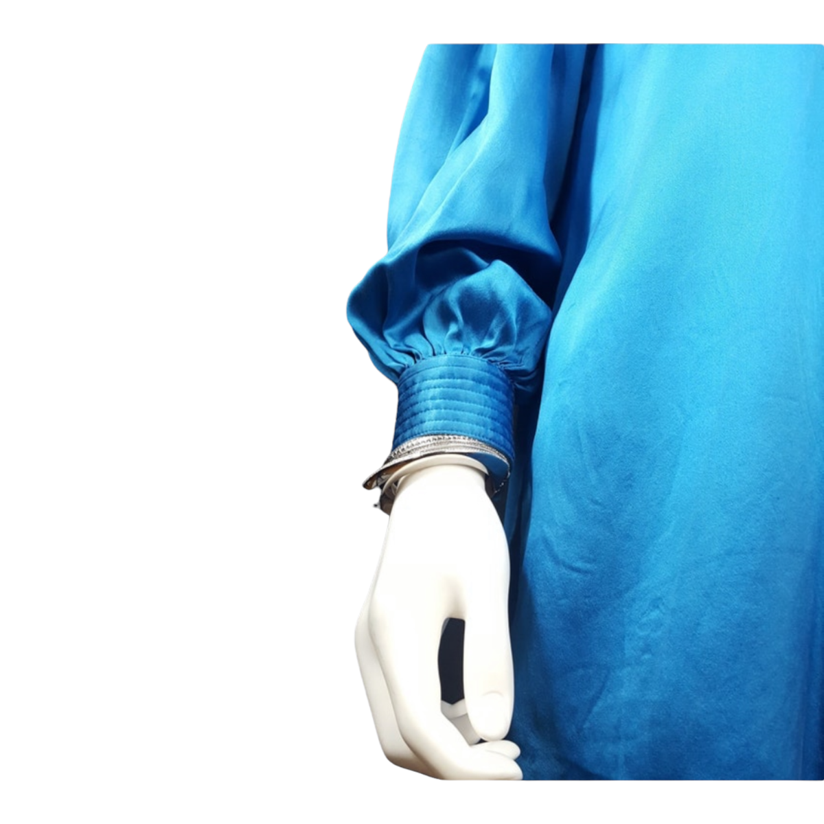 Pierre Cardin Bishop Sleeve Silk Blouse sz. M