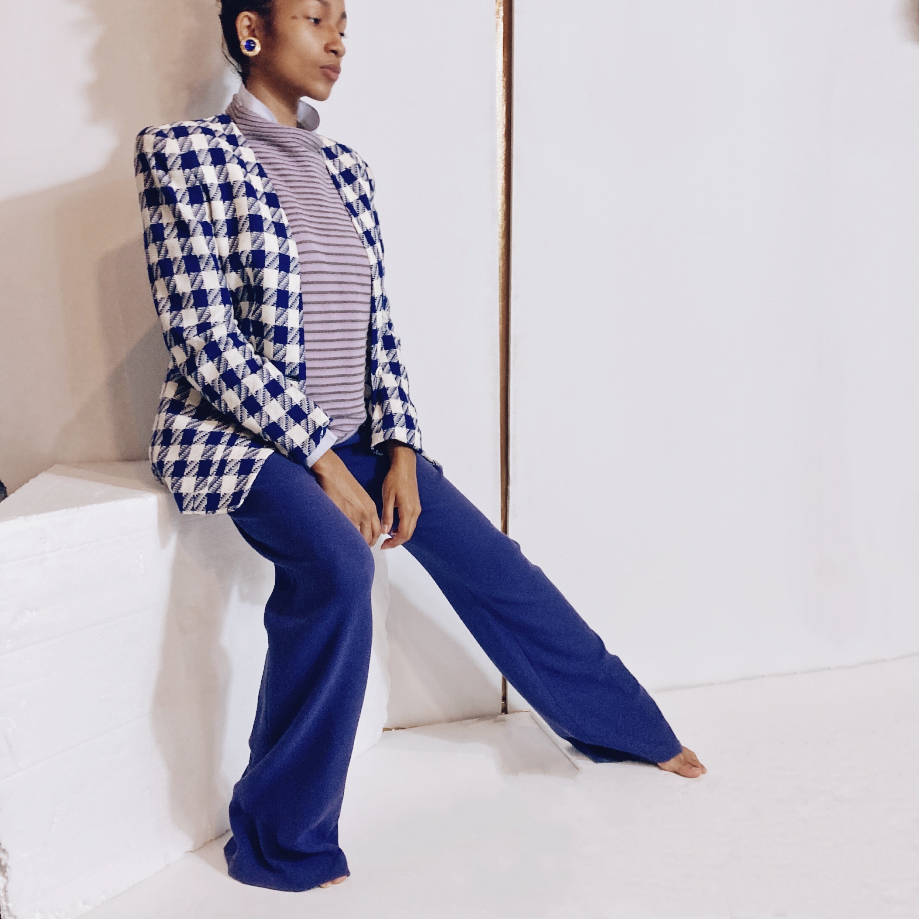 Uffizi Wool Crepe Pants