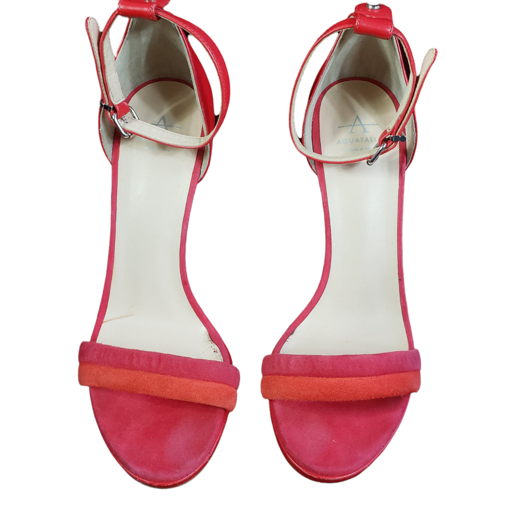 Aquatalia Red Irina Heels Size  8