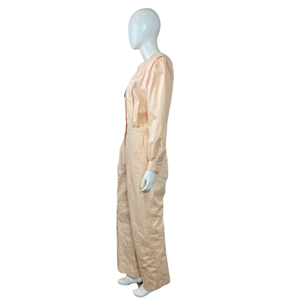 Vintage 80s Escada by SRB Pale Pink Jumpsuit