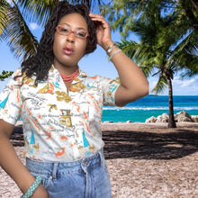 Load image into Gallery viewer, Bahamas MFG. Co Print Shirt.Size M
