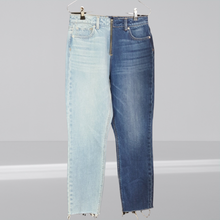 Load image into Gallery viewer, 1. State Color Block High Waist Jeans Size 26