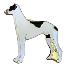Load image into Gallery viewer, Vintage Enamel Big Dog Pin
