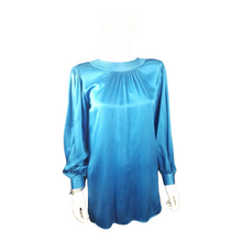 Load image into Gallery viewer, Pierre Cardin Bishop Sleeve Silk Blouse sz. M
