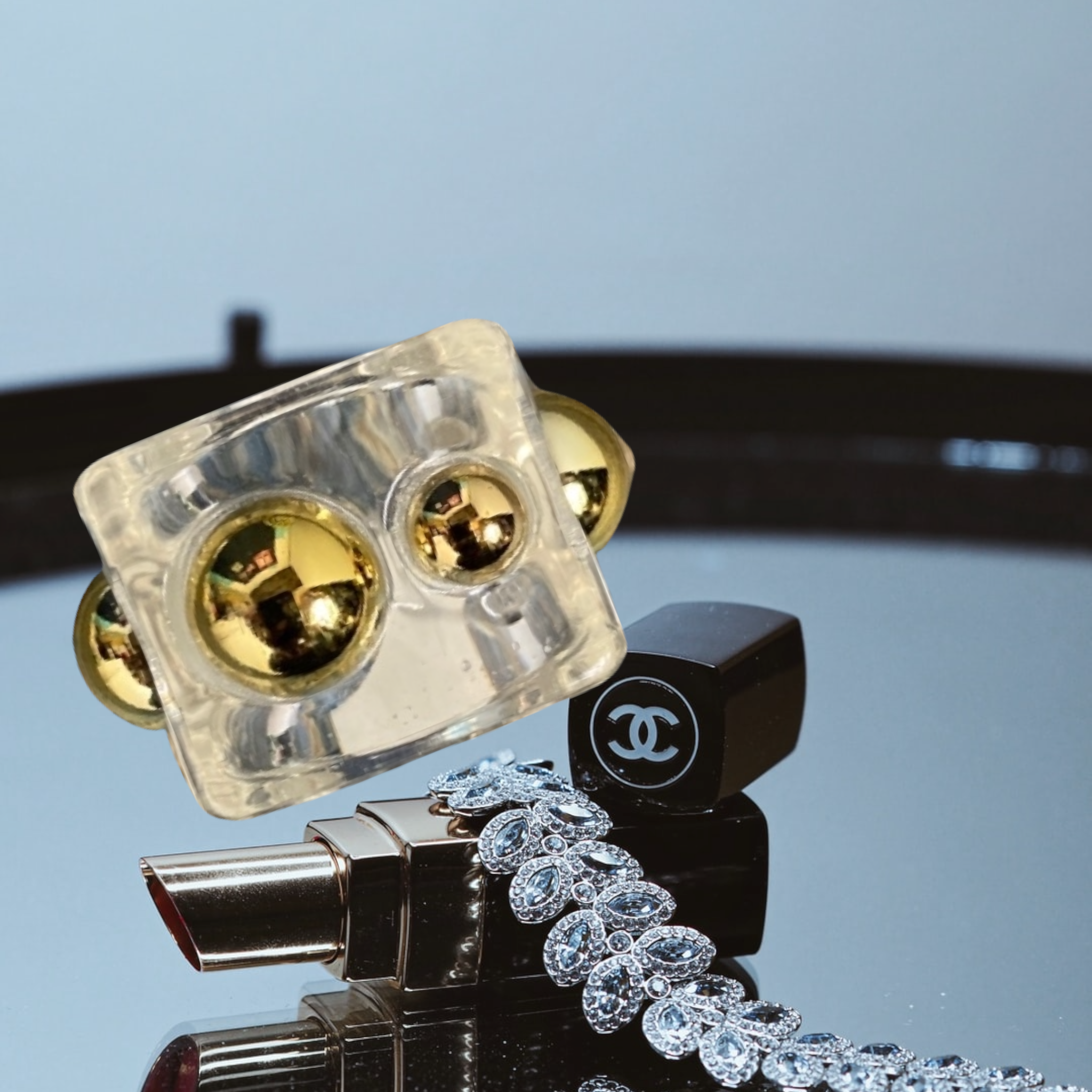 Image Gang_Clear_Cynthia_Ring_Lucille Golden _Vintage_Black Owned