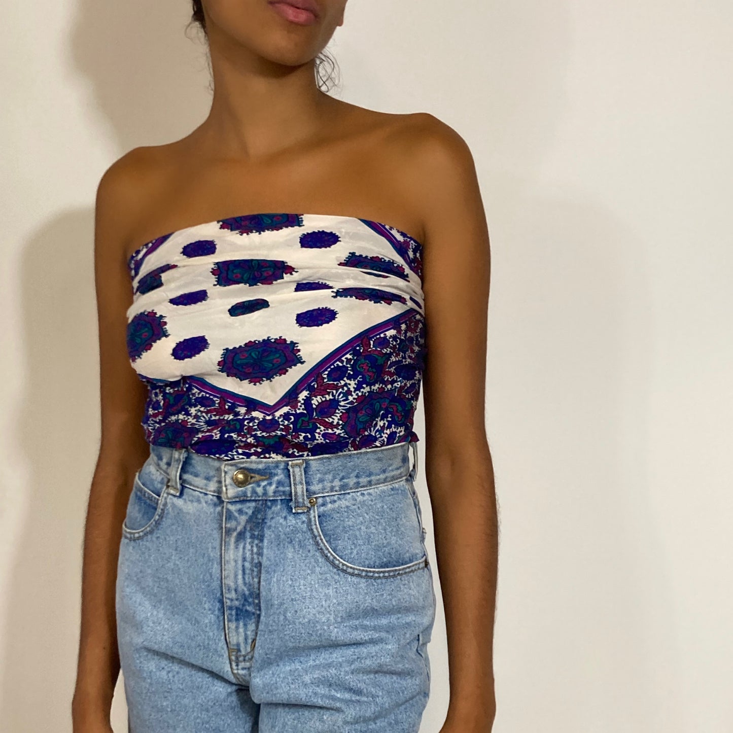 Vintage Liz Claiborne Silk Scarf