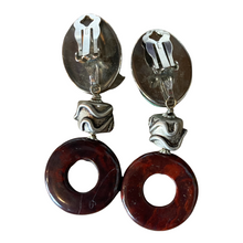 Load image into Gallery viewer, Vintage Gemstone Dangle Earrings
