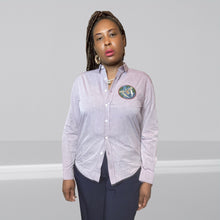 Load image into Gallery viewer, ZAK ❌ Ralph Lauren Custom Jacquard Mens Button Up Shirt Size M
