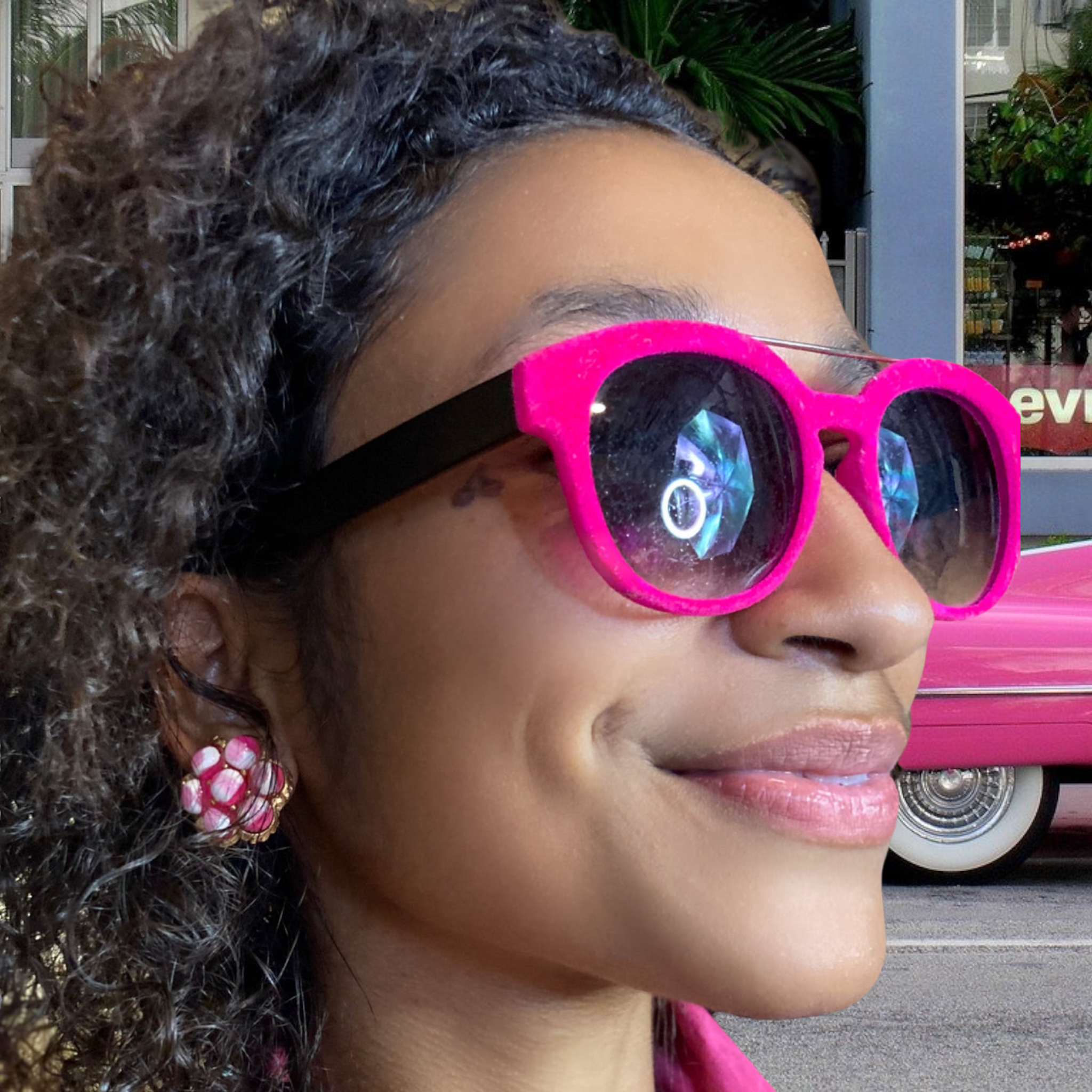 60s Clip - On Vintage Earrings