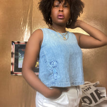 Load image into Gallery viewer, J Brand Tayla Denim Tank Top Size M
